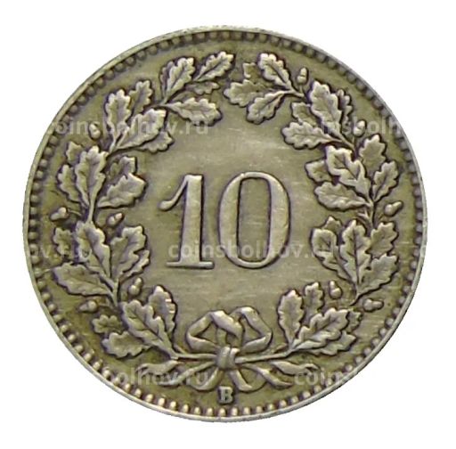 10 раппенов 1925 года Швейцария