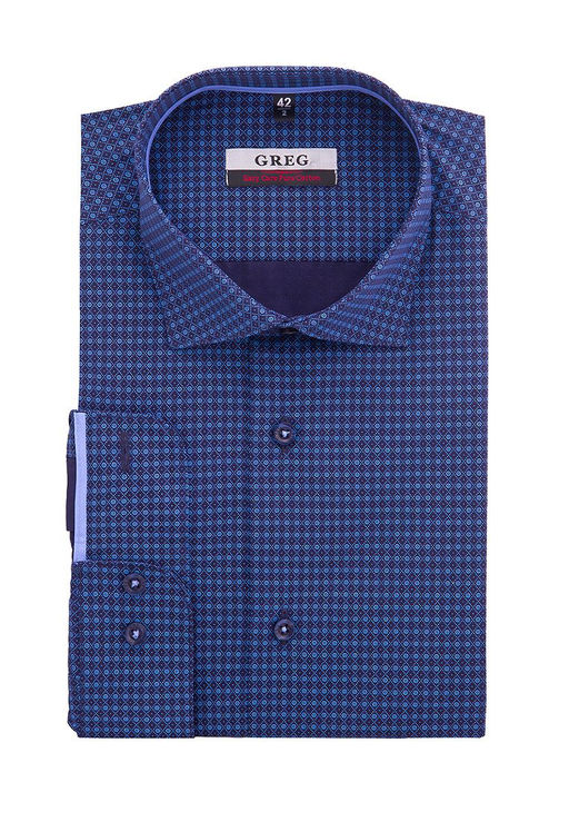 Сорочка мужская длинный рукав GREG 223/131/919/Z/1  фото 2