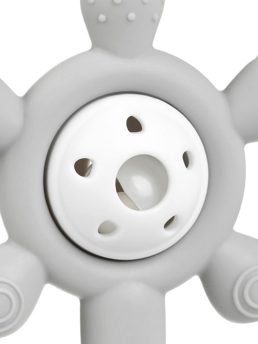 Прорезыватели силиконовые для зубов «Банан и погремушка», набор 2 шт.