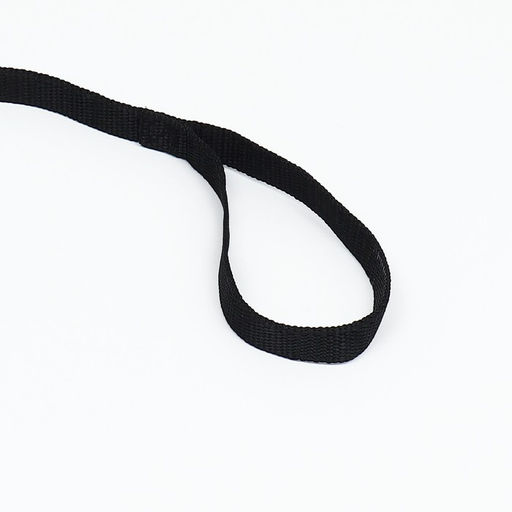 Поводок 1,2 м х 1,5 см, чёрный - Пижон фото 3