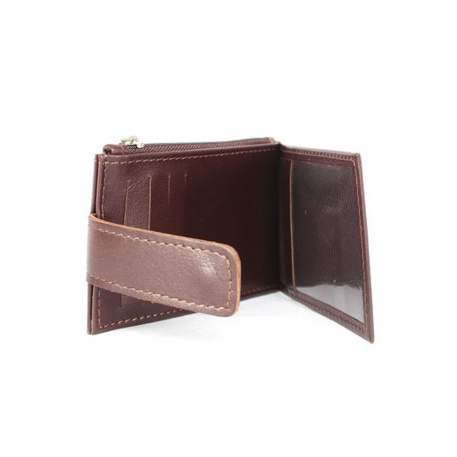 Визитница-кардхолдер Croco-ВК-217 н/к, 2отд, 11карм, коричневый матовый (5) 258230 фото 3