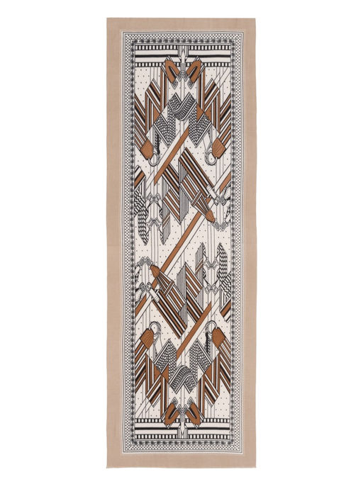 Палантин жен. шерсть+хл+акр 60х180 LG72-613-03