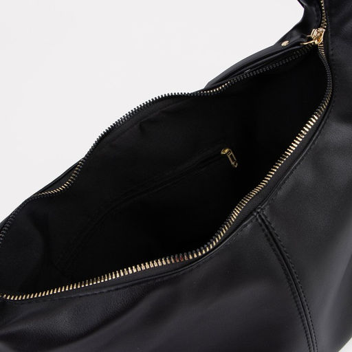 Сумка-мешок, отдел на молнии, регулируемый ремень, цвет чёрный - Simaland фото 3