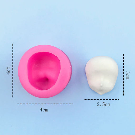 Цена за 2 шт. Молд силиконовый «Образ»