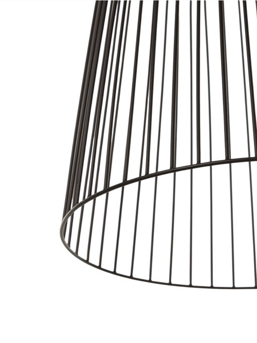 Светильник потолочный BayerLux Millie, 1×40 Вт, Е27, черный, 31×31×35 см