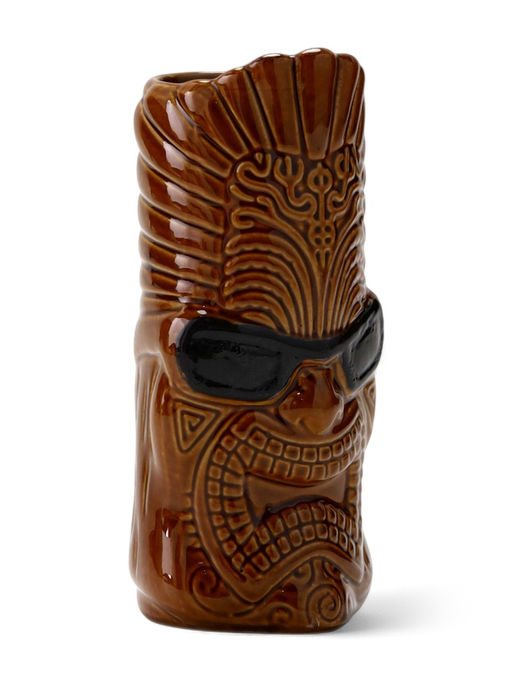 Стакан для коктейлей Тики, 550 мл, в очках, керамика, коричневый - Simaland фото 2