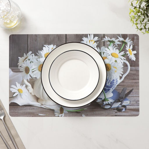 Цена за 20 шт. Салфетка сервировочная на стол Ромашки, 2641 см - Simaland фото 2