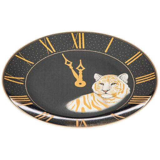 ТАРЕЛКA ЗАКУСОЧНАЯ  LEFARD TOP STYLE ЧАСЫ 20,5 СМ СЕРАЯ  фото 4