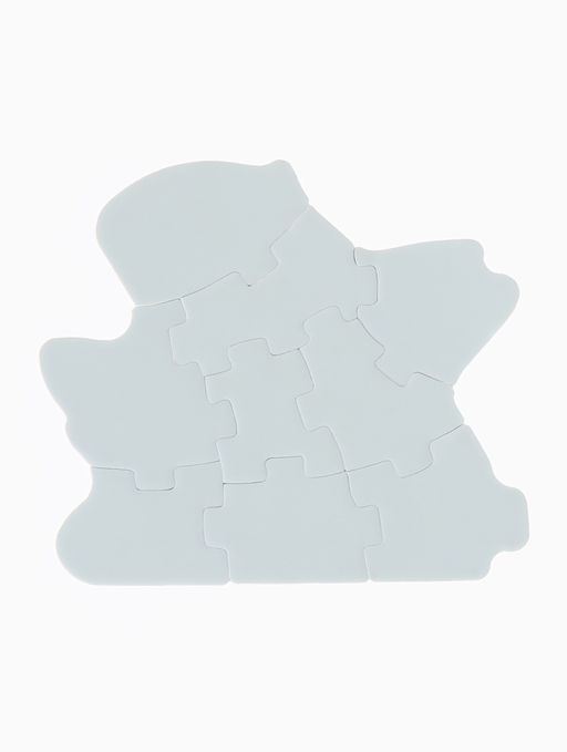 Макси-пазлы, новогодний набор игрушек, 10 деталей, с резиновой уточкой для купания