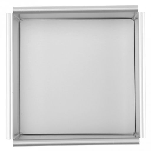 Форма для выпечки алюминиевая "Мастер" 10,2х10,2х5см, s0,8мм, съемное дно, загнутый край, в коробке (Китай)