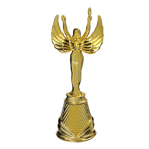 Кубок наградная фигура Ника Ты №1, пластик, золото, 19.5?7.3 см