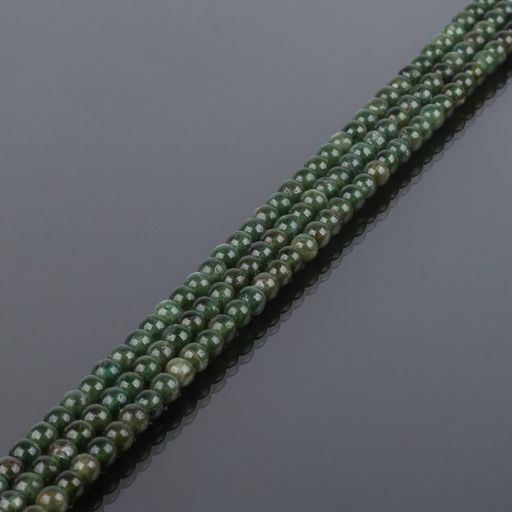 Бусины для украшений из Апатита с эффектом кошачьего глаза