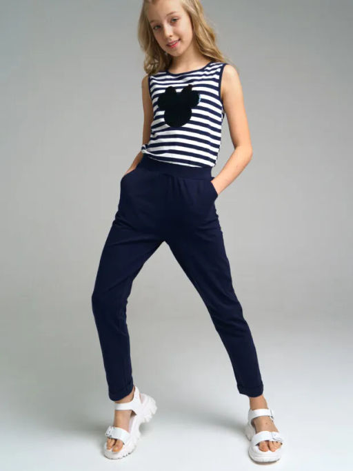 PlayToday / Комбинезон трикотажный для девочек  фото 2