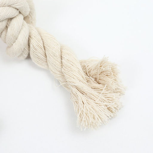 Игрушка текстильная с канатом Котэ с пищалкой, шуршащая, 26 х 28 см - Пижон фото 3