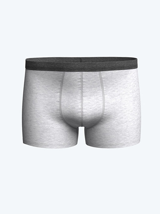 Standart Kal?p Pamuklu Esnek Erkek Boxer 3l? - Waikiki фото 3