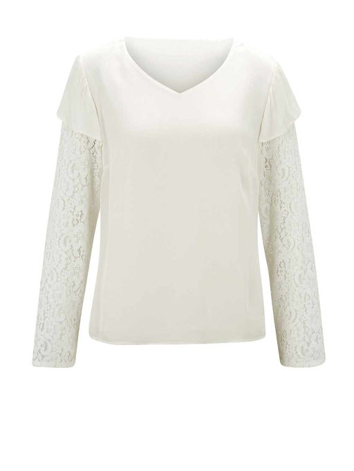 Блузка, экрю - Ashley brooke фото 2