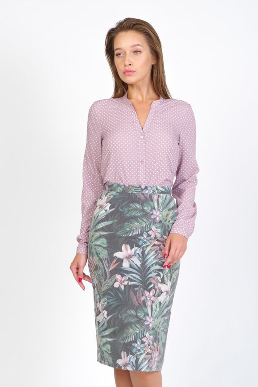 VALENTINA Юбка Элеонора №11 (цветы)  фото 4