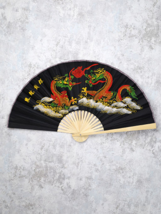 Веер 50 см / 622-11 /уп 50/200/бамбук, полиэстер - Галеонтрейд фото 2