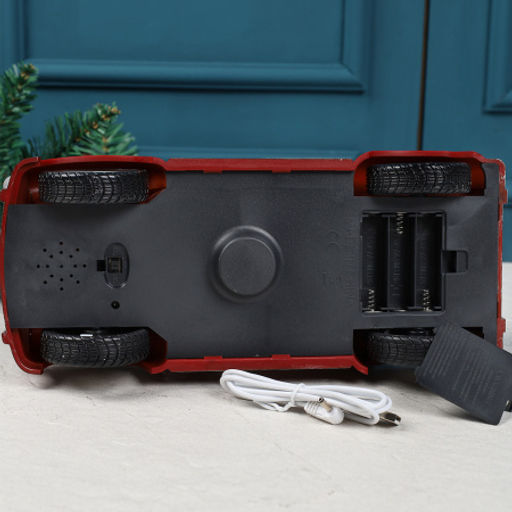 Светильник Новогодний светодиодный 28x11x12.5 см Дед мороз / NG206-45 /уп 6/ музыкальный - Галеонтрейд фото 3