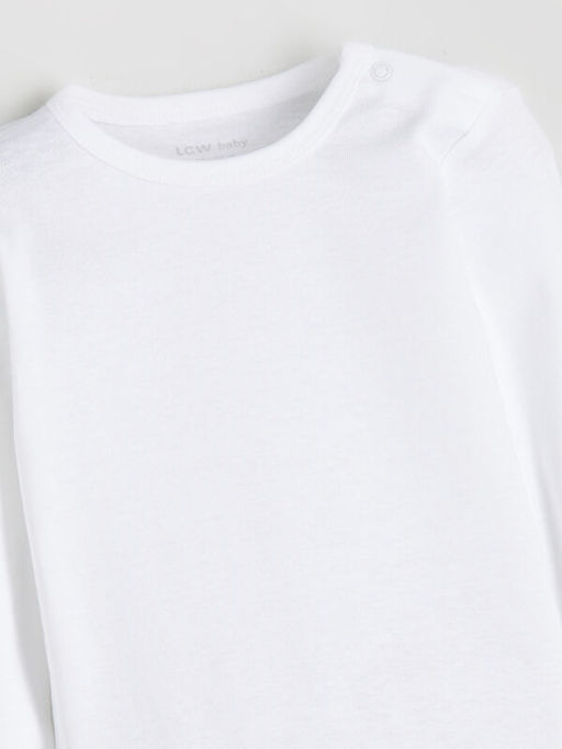 Bisiklet Yaka Erkek Bebek ??t??tl? Bodysuit 2li