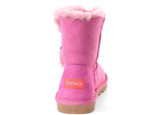 02-B6237-6051Z-6BM-1 BLACK Сапоги зимние женские (натуральная кожа, натуральный мех) - Фабричный китай фото 15