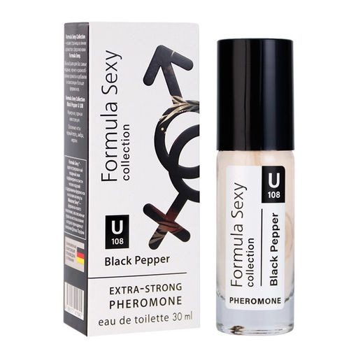 Ж DP туал/вода с ФЕРОМОНАМИ (30мл) Formula Sexy Black Pepper U108