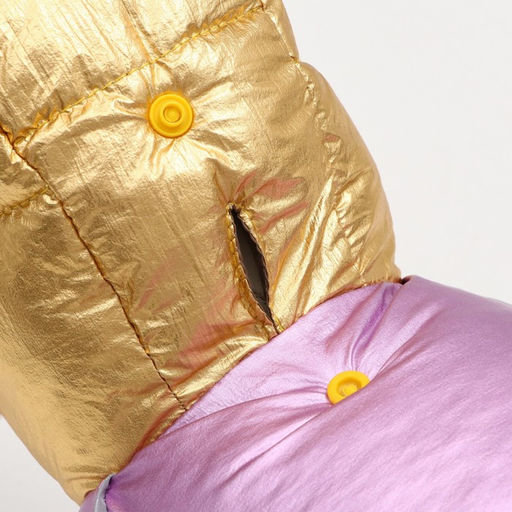 Комбинезон Блик с утяжкой, размер 10 (ДС 25 см, ОГ 34 см, ОШ 24 см), золото-лавандовый - Simaland фото 10