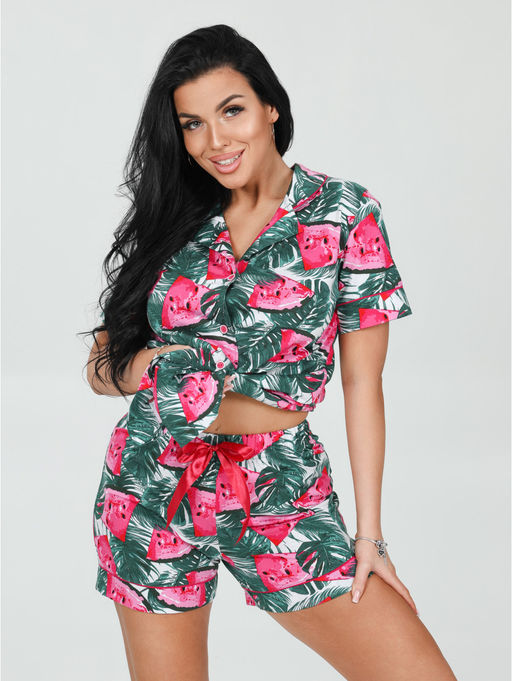 Нимфа пижама женская (арбузы)