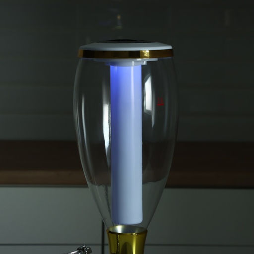 Башня пивная Gold, колба с подсветкой, 3 л, пластик, золотистая - Simaland фото 13