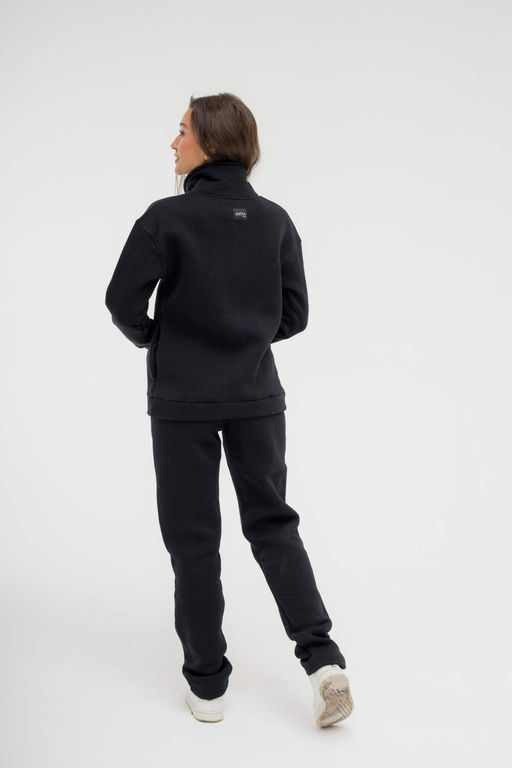 213/209 Костюм утепленный, черный - Knitka wear фото 6