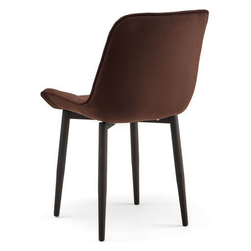 Стул «Бостон», обивка velutto 24, цвет шоколад