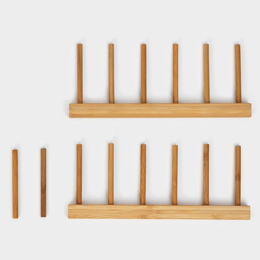 Подставка для разделочных досок и крышек, 26×10.5 см, 5 мест, бамбук