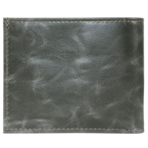 Портмоне мужское Croco-ПР-900 натуральная кожа 1 отд, 10 карм, зеленый тем пулл-ап (205) 207290  фото 2