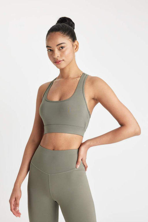 DeFactoFit Бюстгальтер с круглым вырезом  фото 5