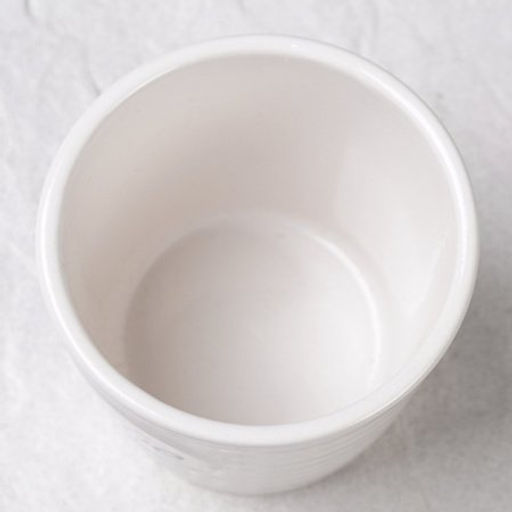 Кашпо 7,5 см / 1518 /уп 12/120/белое - ГалеонТрейд фото 4