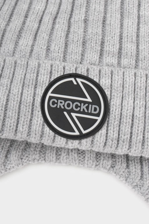 Crockid _ КВ 20335/ш/св.серый меланж шапка дет
