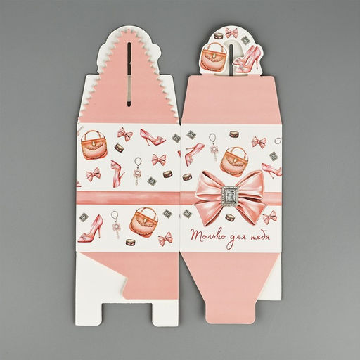 Цена за 2 шт. Коробка сборная «Женские радости» 9×11×9 см