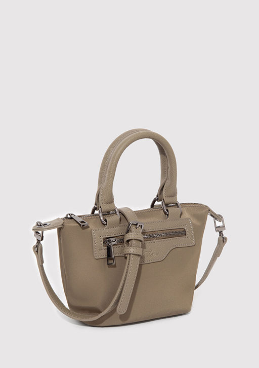 Kahverengi Capraz Canta - Mavi фото 4