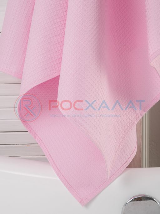 Однотонное вафельное полотенце ПВ-01 (8) 70х140