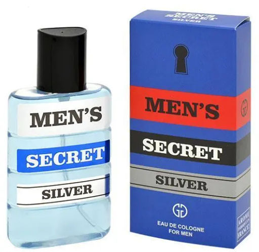 GGm095 ОДЕКОЛОН муж. (95мл) MENS SECRET SILVER ГОДЕН ДО 12.2029