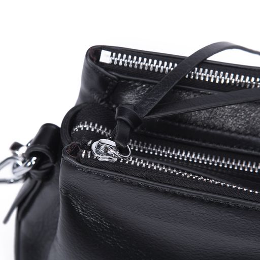 Женская сумка, кожа, MIRONPAN 96001 Черный  фото 4