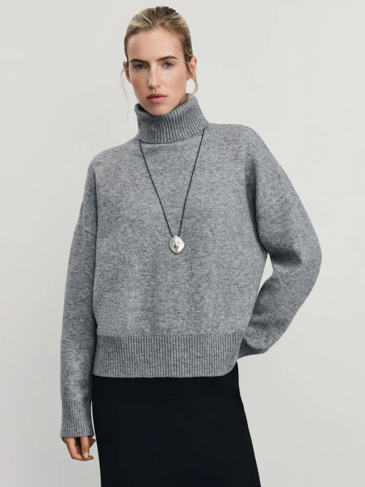 Джемпер с добавлением шерсти / Zarina  фото 3