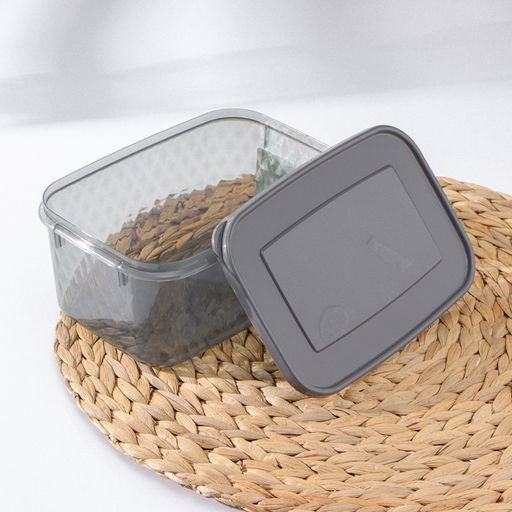 Контейнер для заморозки и хранения продуктов phibo «Кристалл», 1.3 л, 18×12.5×8 см, пластик, черный