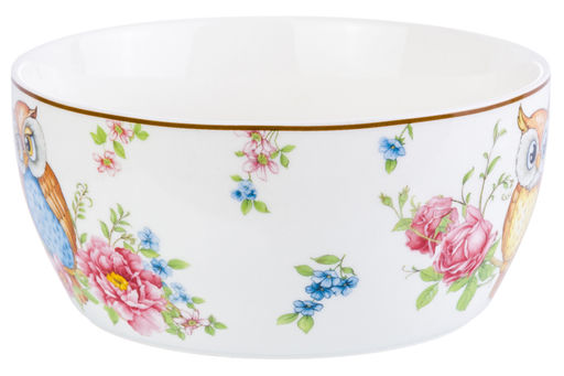 Салатник 14*14*6 см 600 мл Совушки NEW BONE CHINA - Elan gallery фото 9