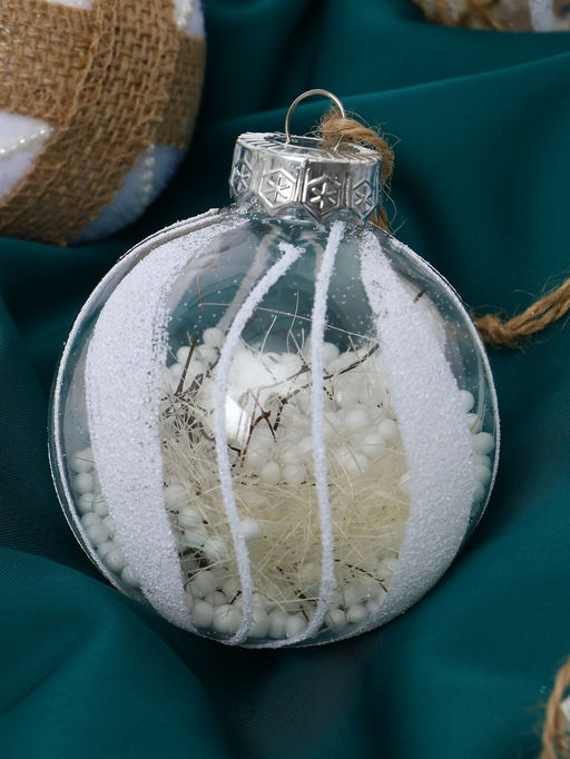 Ёлочные игрушки Орсон, шары новогодние, d=8 см, 9 шт. очарование - Зимнее волшебство фото 9