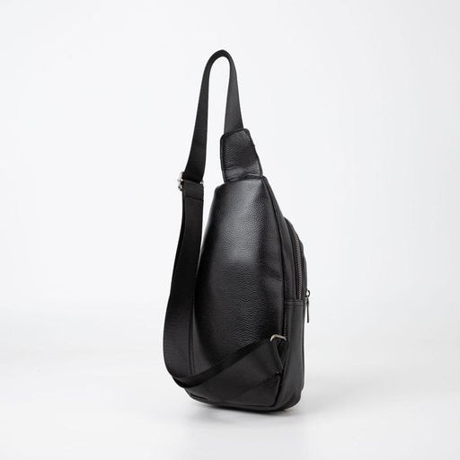 Сумка слинг, искусственная кожа, цвет чёрный - Simaland фото 5