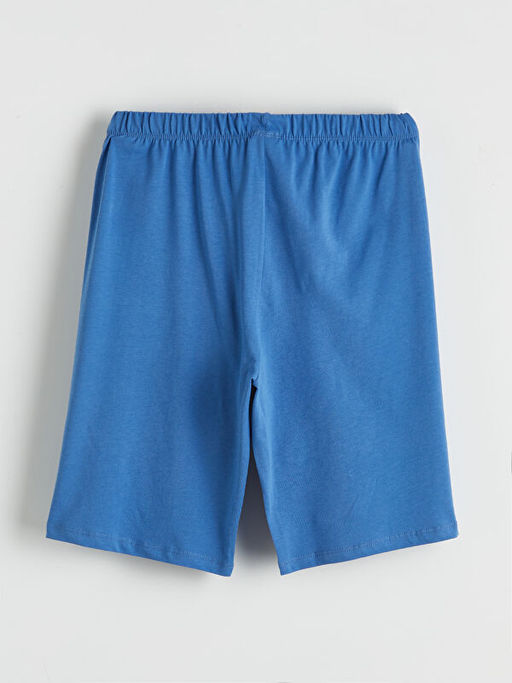 Bask?l? Erkek ?ocuk Pijama ?ort 2li