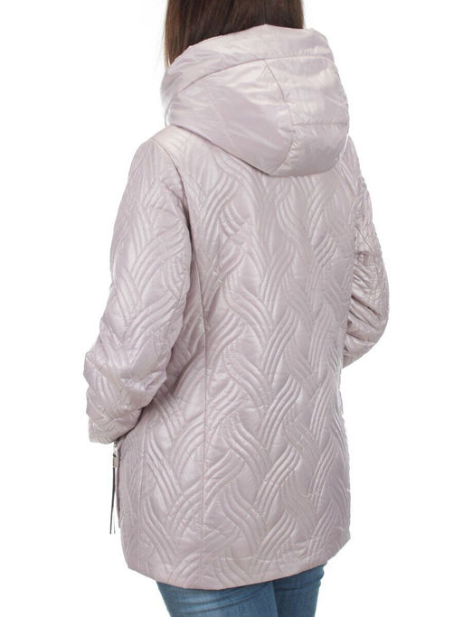 M8287 LILAC Куртка демисезонная женская (100 гр. синтепон) Maria - Фабричный китай фото 4