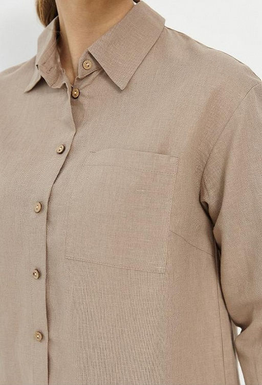 ВИДЕООБЗОР Рубашка Бонн  из 100% льна премиального качества - Vals фото 5