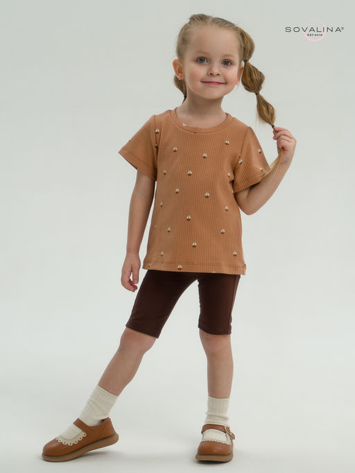 Костюм Актив белые кораблики-какао - Sovalina фото 15